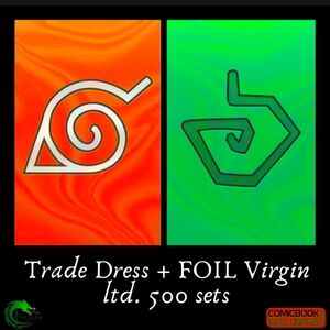 T.M.N.T.  #1 Exclusive Variant Foil Logo Virgin Comic set